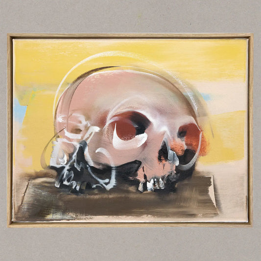 Bone Heads, Ölgemälde, 30x38,2 cm
