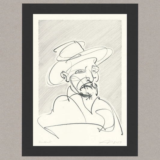 Vincent, Zeichnung (kaschiert), 29,6x21 cm